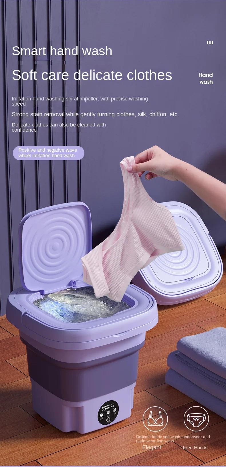 MiniWASH - Folding Washing Machine